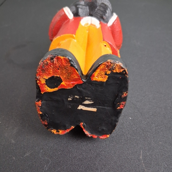 Vintage Cast Iron Coin Bank Rare Hard To Find - Picture 3 of 7